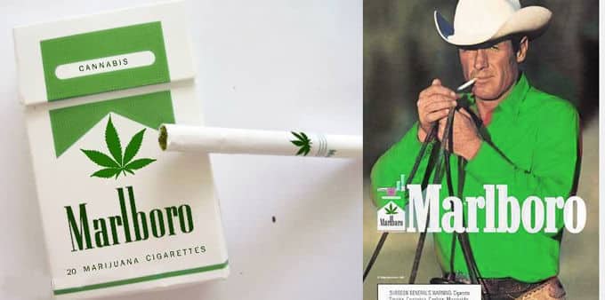 Marlboro aurait prévu de sortir des cigarettes au cannabis