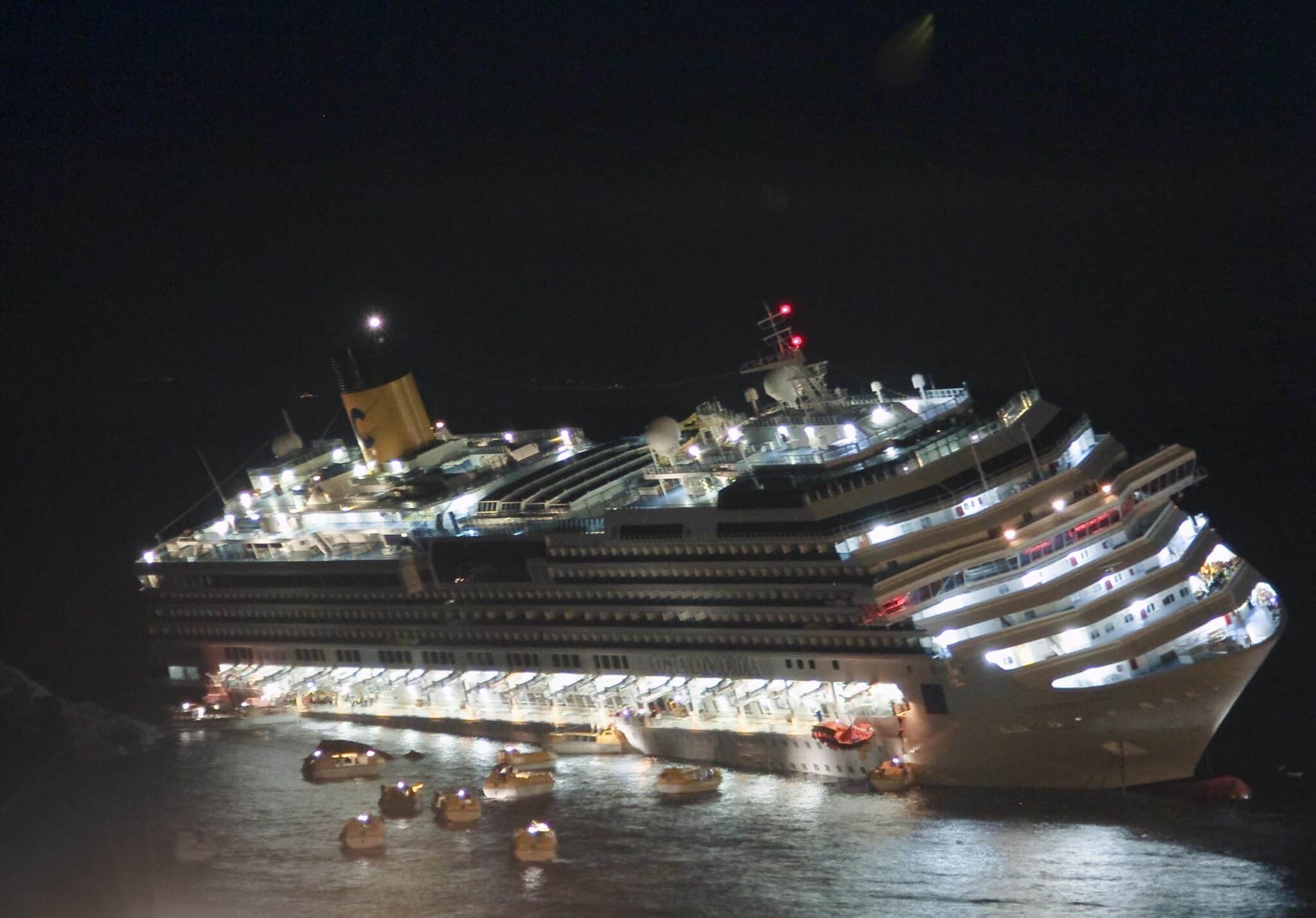 Costa Concordia — le naufrage Schettino (13 janvier 2012)
