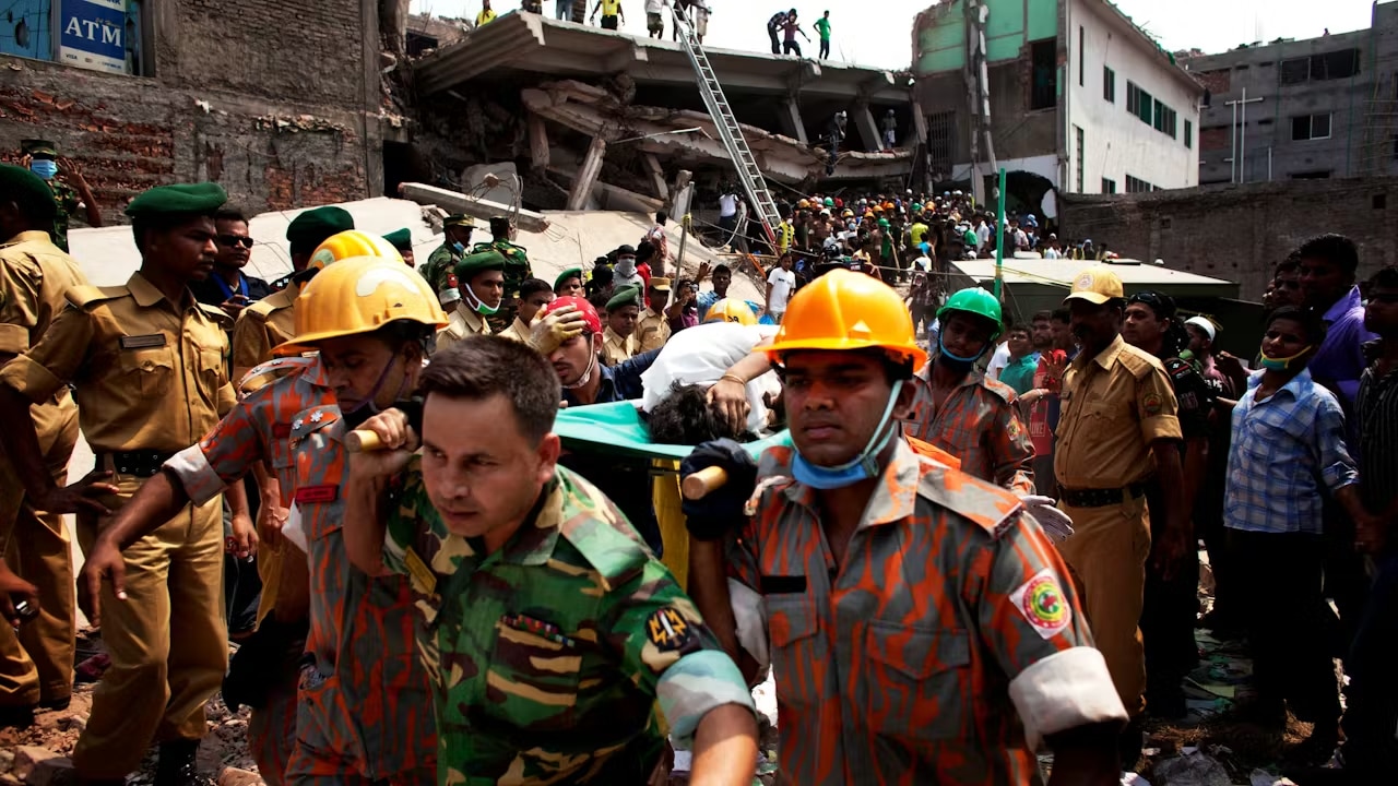Rana Plaza — L'effondrement de l'usine textile de Dhaka (24 avril 2013)
